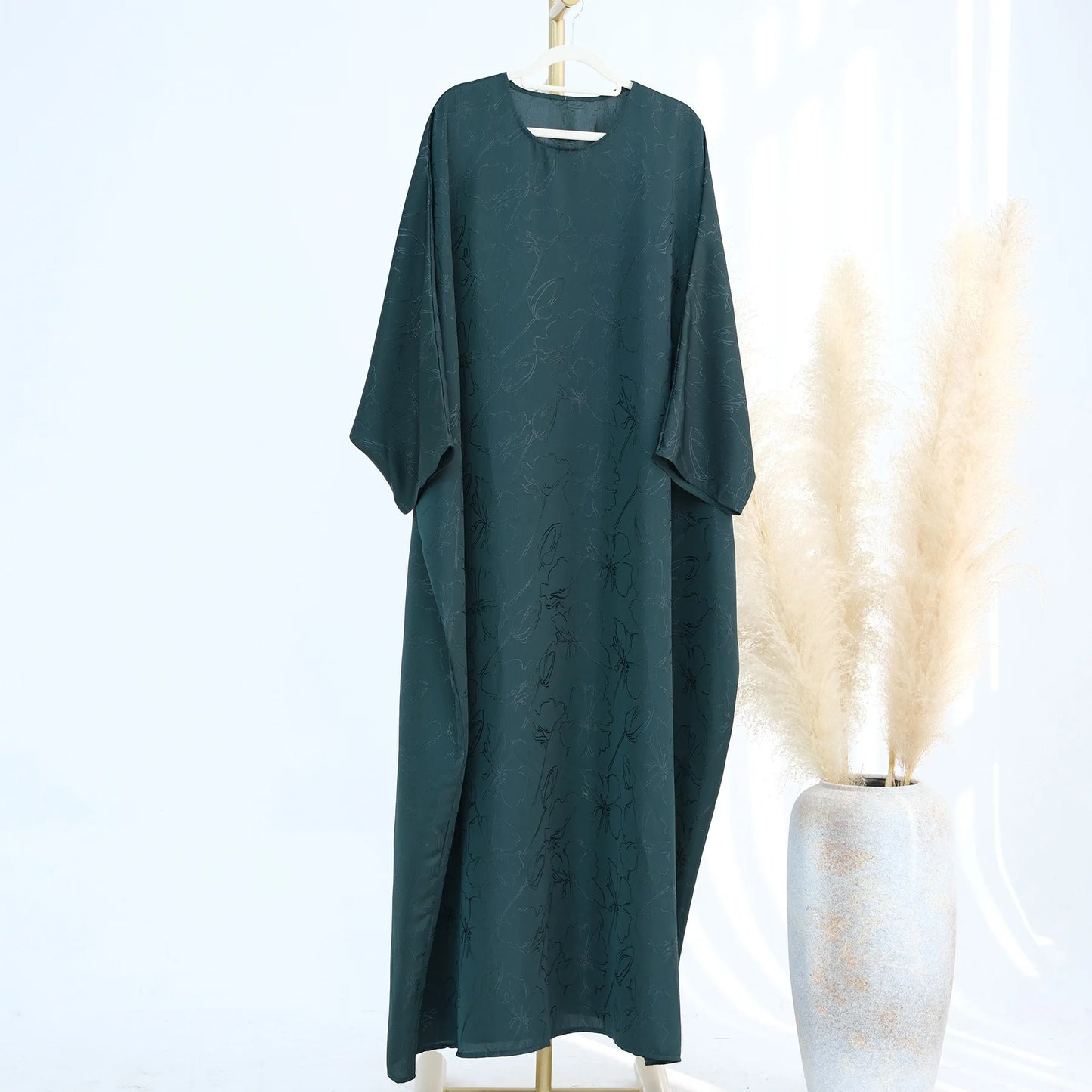Two-Piece Abaya & Hijab Set — Luxury