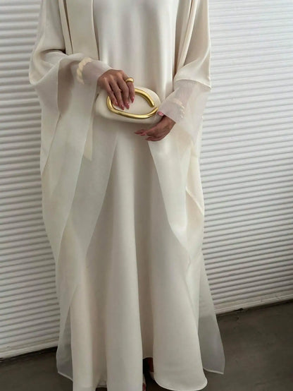 Batwing Sleeve Kaftan Abaya — Evening