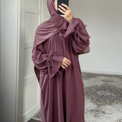 Solid Plain Abaya — Loose Fit