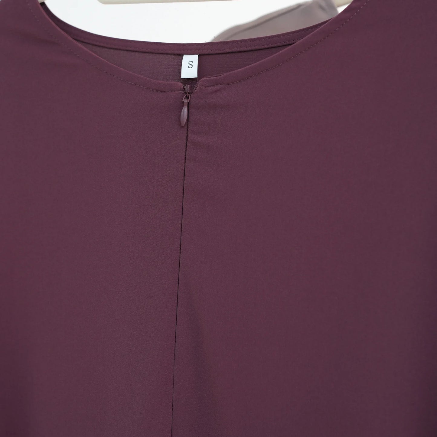 Solid Plain Abaya — Loose Fit