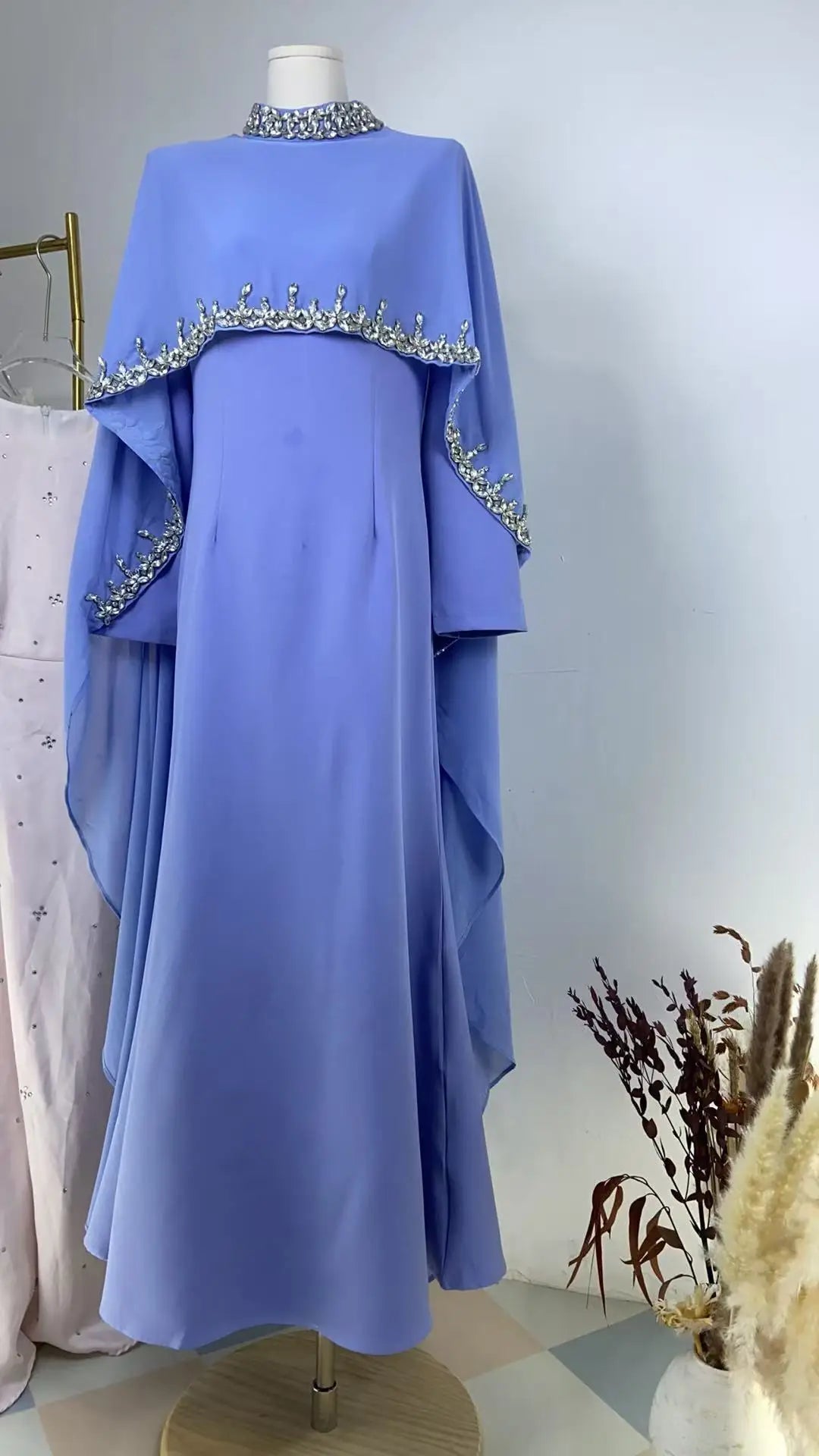 Embroidered Party Dress — Eid