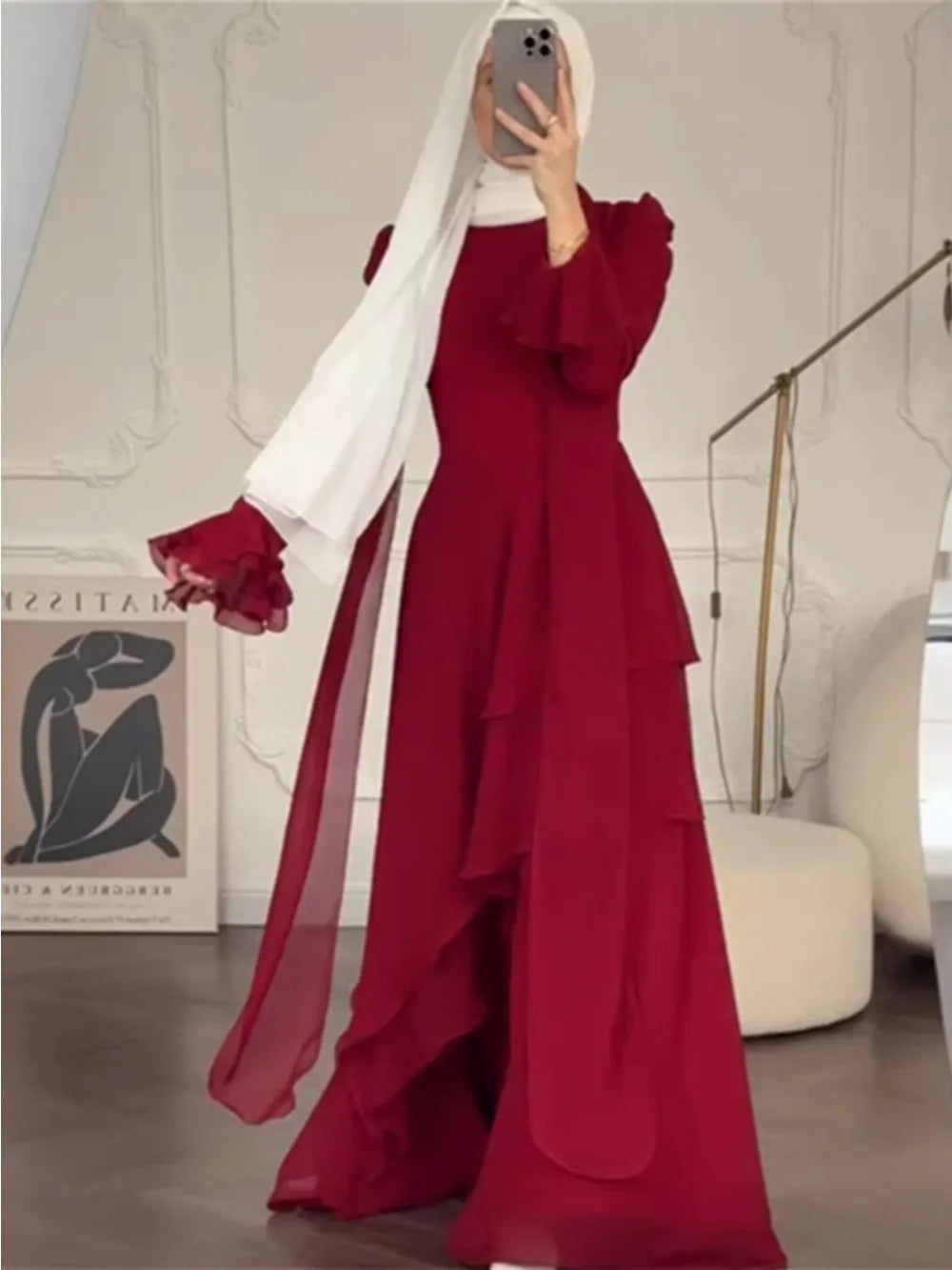 Kaftan Abaya Dress — Eid & Party