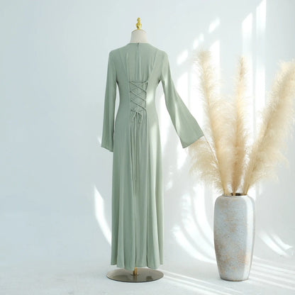 Solid Maxi Dress — Casual