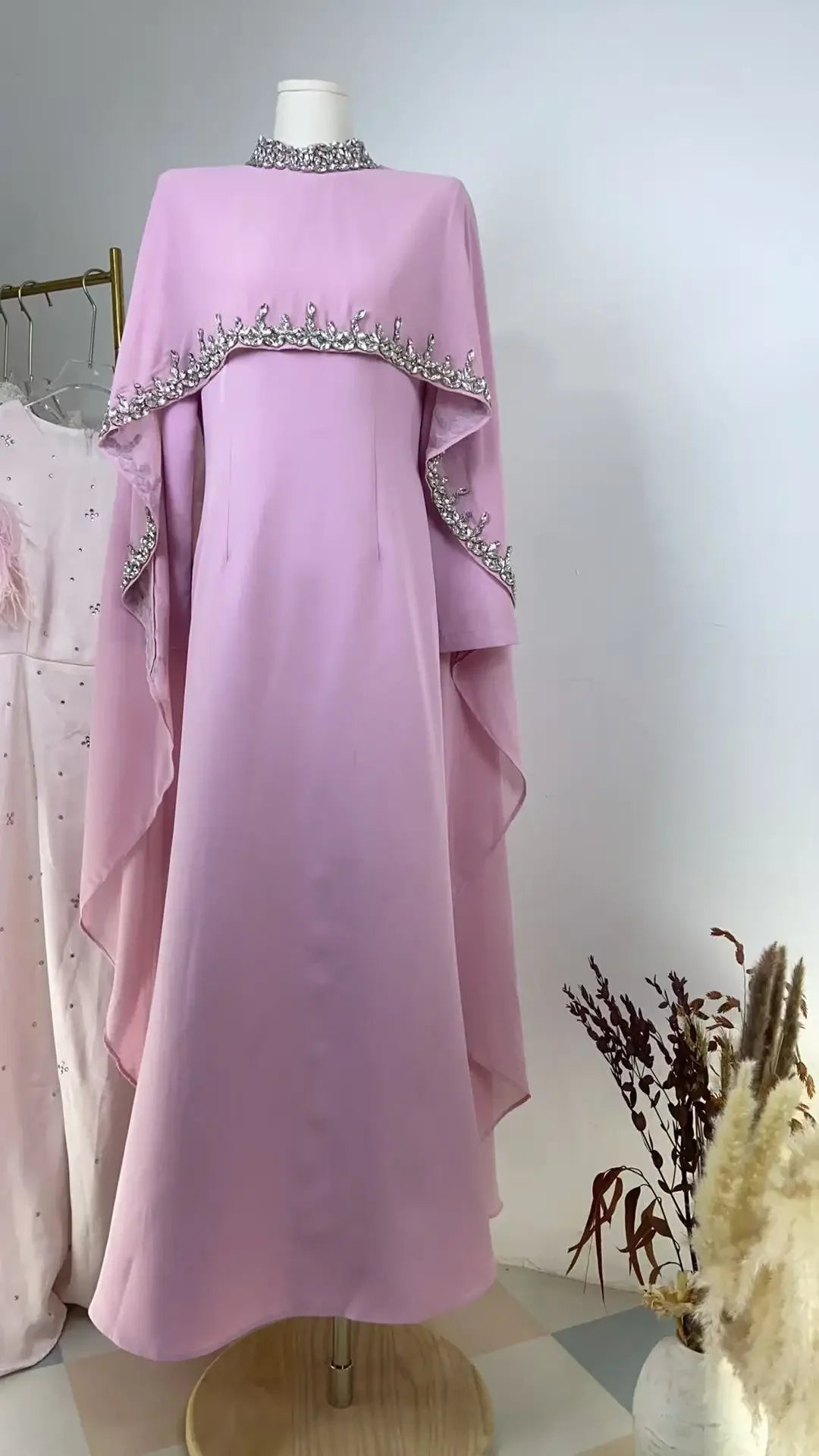 Embroidered Party Dress — Eid