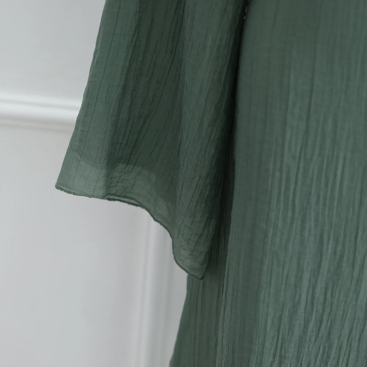 Two-Piece Solid Abaya Set — Ramadan
