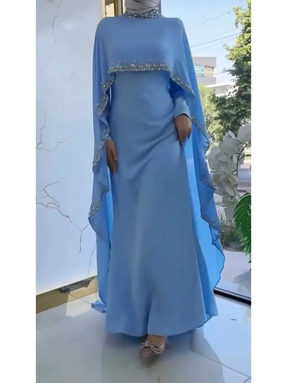 Embroidered Party Dress — Eid