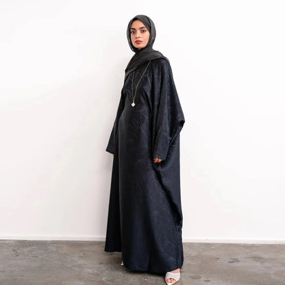 Two-Piece Abaya & Hijab Set — Luxury