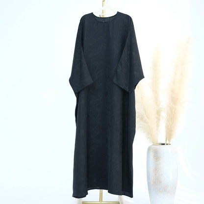 Two-Piece Abaya & Hijab Set — Luxury