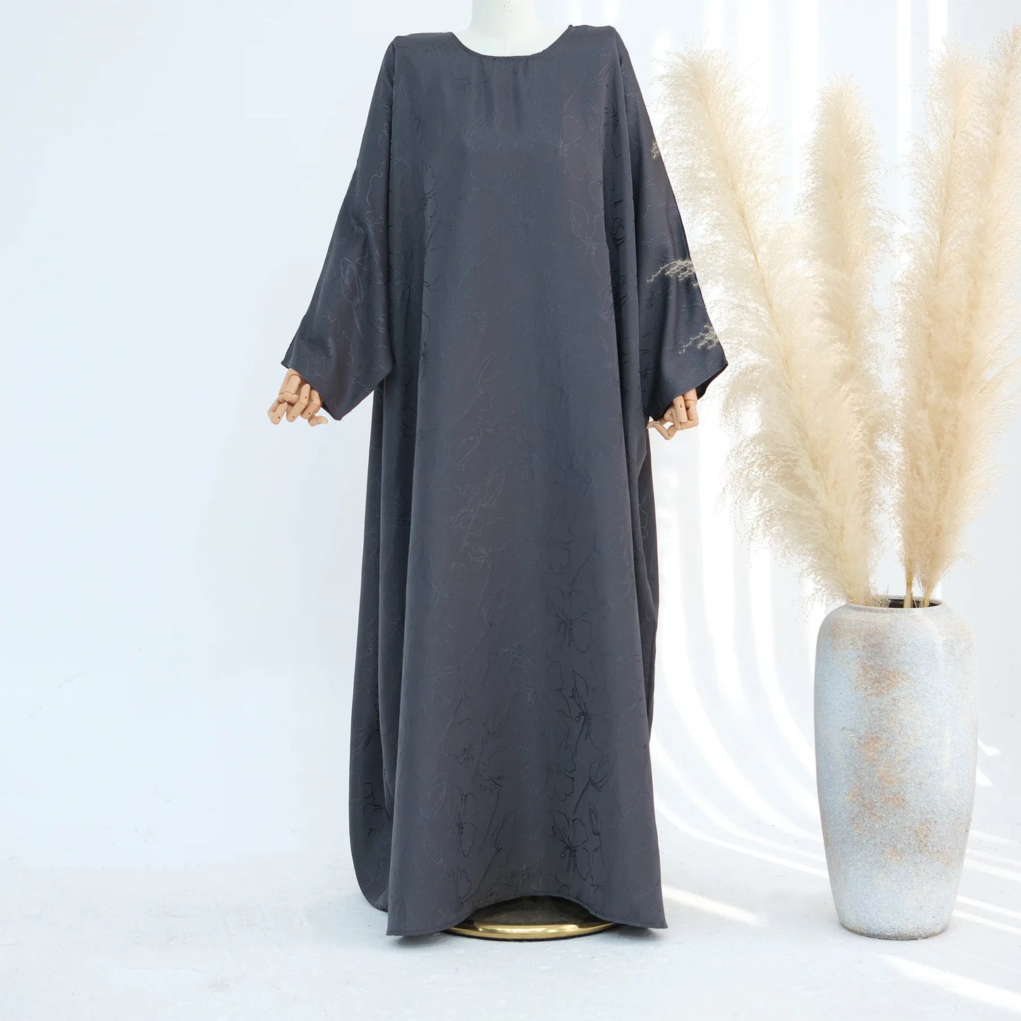 Two-Piece Abaya & Hijab Set — Luxury