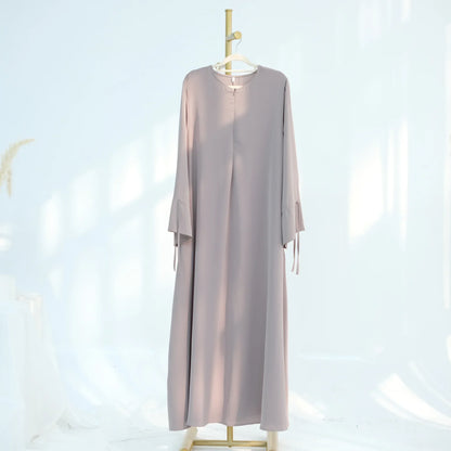Solid Plain Abaya — Loose Fit