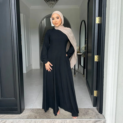 Solid Maxi Dress — Casual
