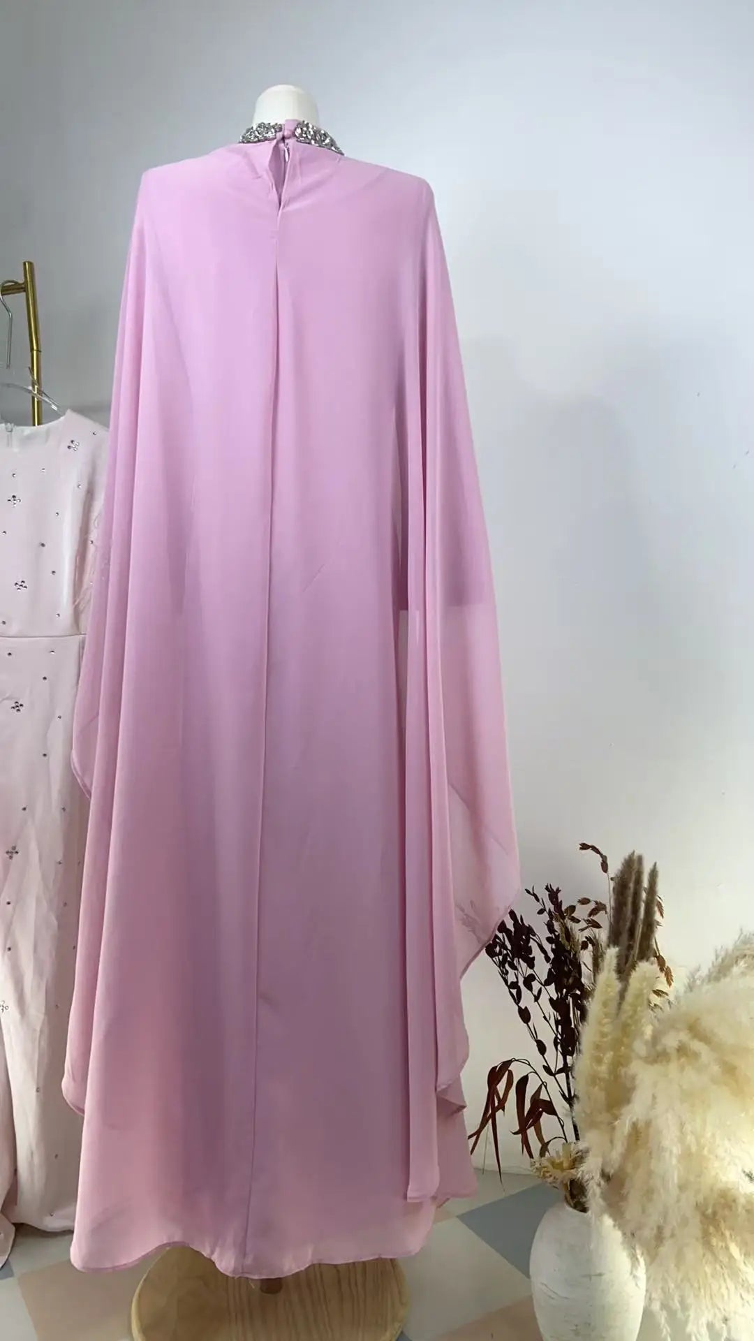 Embroidered Party Dress — Eid