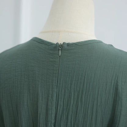Two-Piece Solid Abaya Set — Ramadan