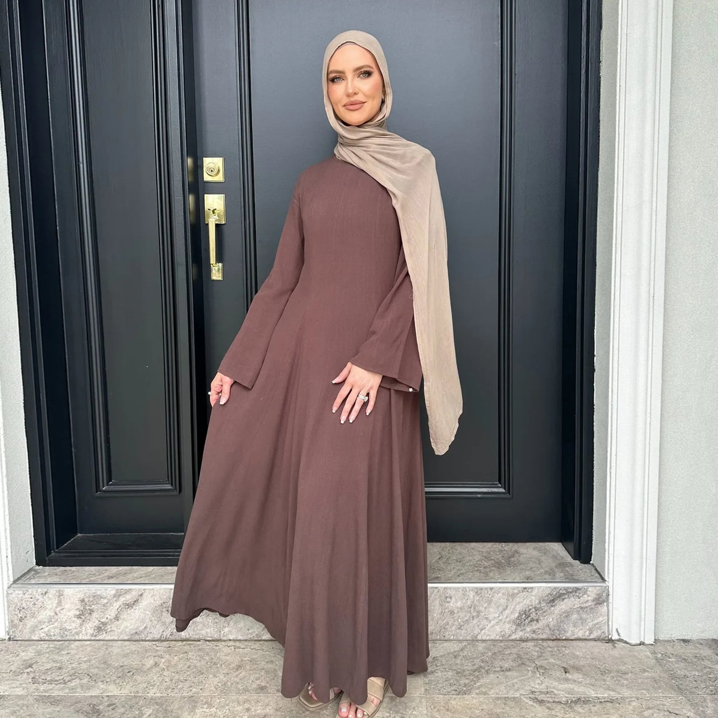 Solid Maxi Dress — Casual